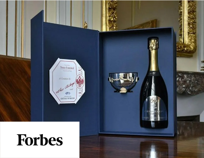 Special Champagne Wine, Clos Growing Six Different Grape Varieties, Launches Stunning Theo Faberge Edition For ,400