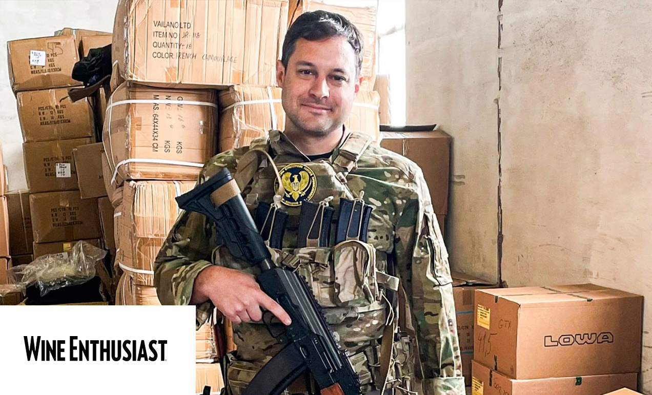 The Military Vet Bringing Ukraine’s Fine Wines Stateside