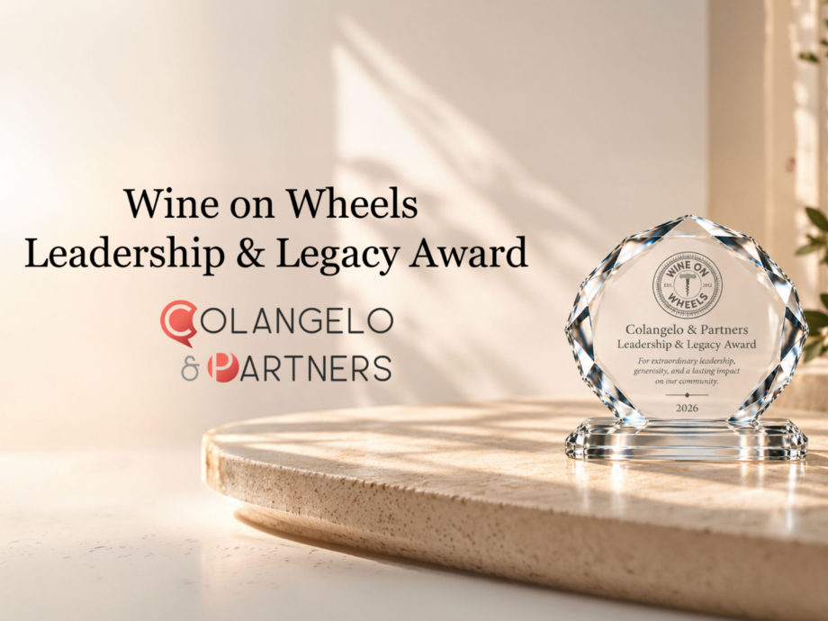 Colangelo Wins Wine Leadership Award